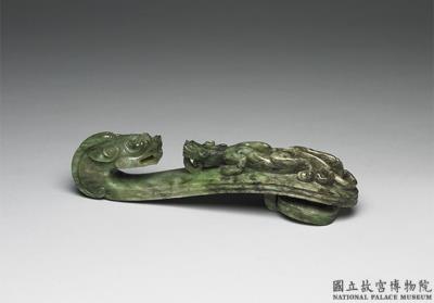 图片[2]-Jade Belt Hook, Qianlong Reign, Qing dynasty-China Archive